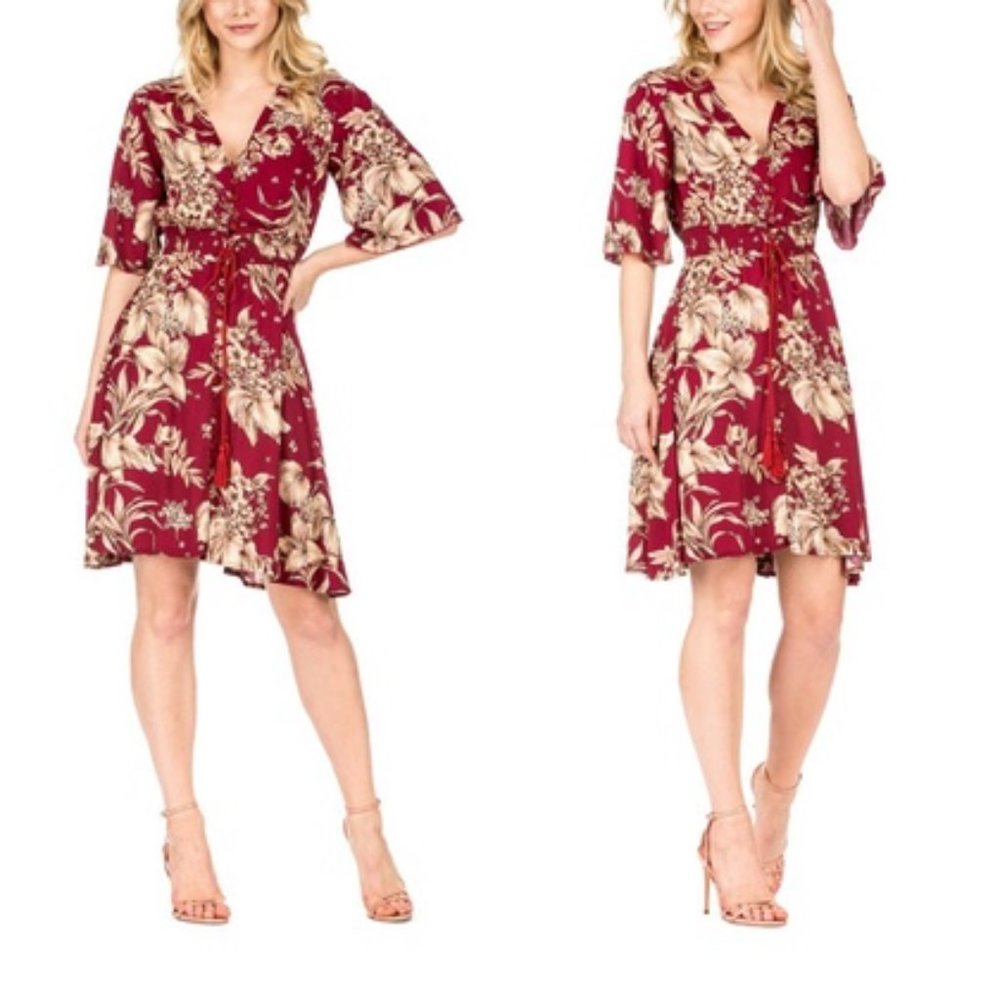 Haute Edition Valentines Day Dress Floral